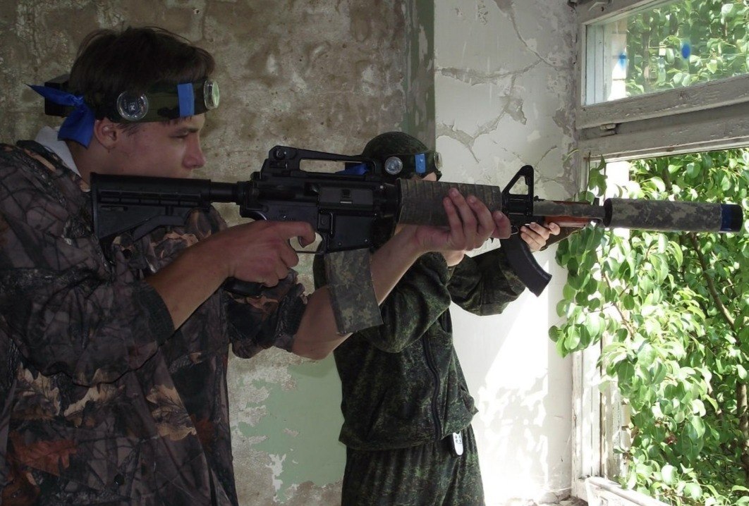 Штурм здания